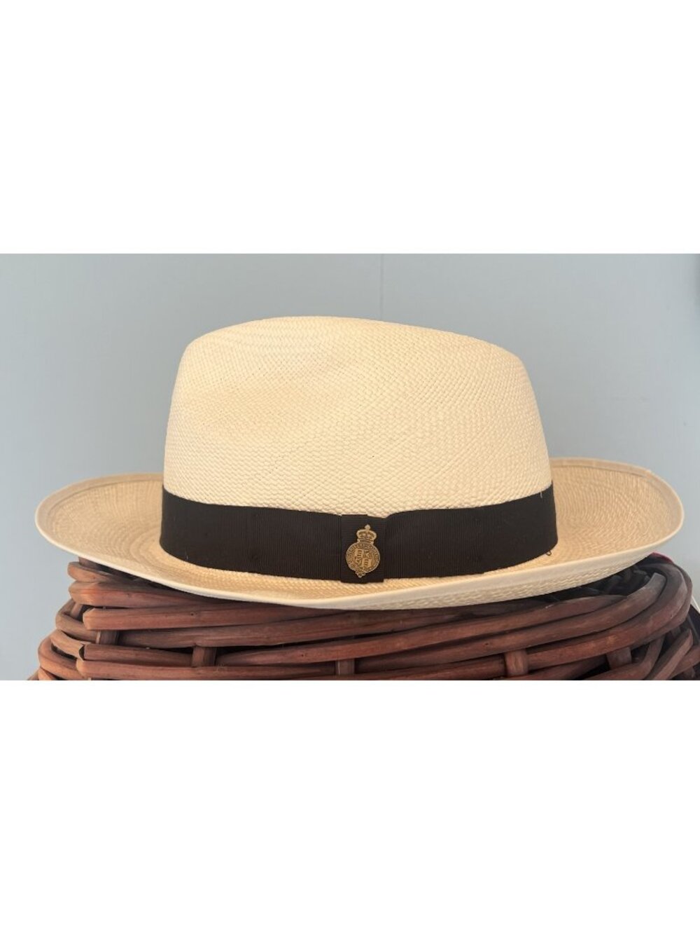 Christys London Genuine Panama Hat 61cm XL Ecuador Made England NWT